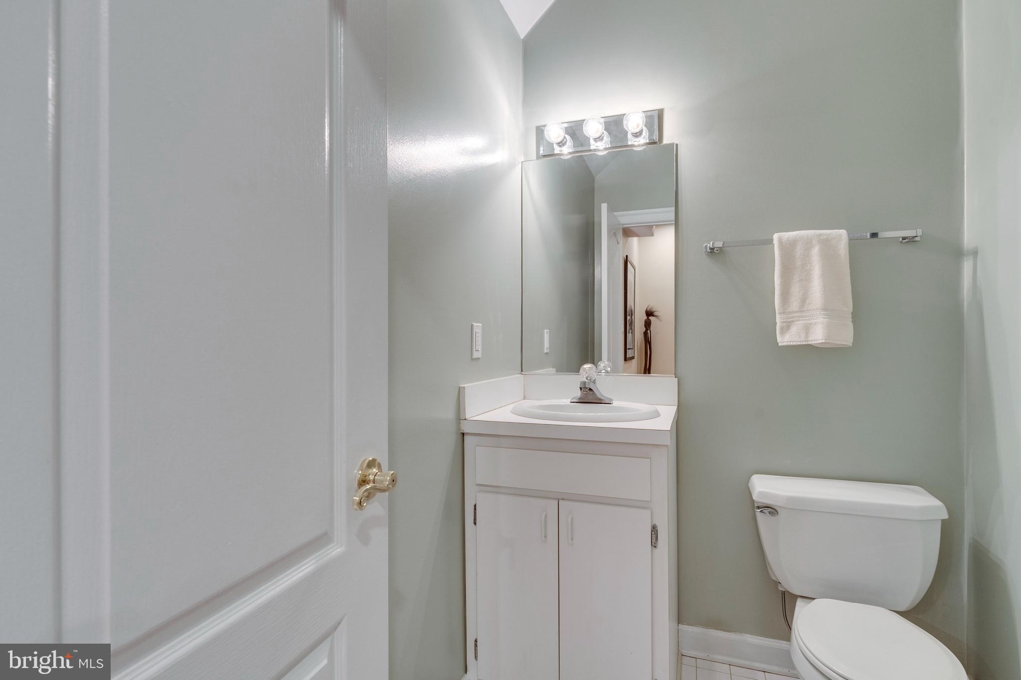 3732 Military Road Northwest Washington, DC 20015 - Photo 6 of 38 Powder Room on Ground Floor