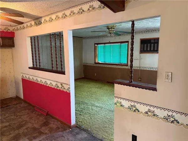 a view of a storage & utility room