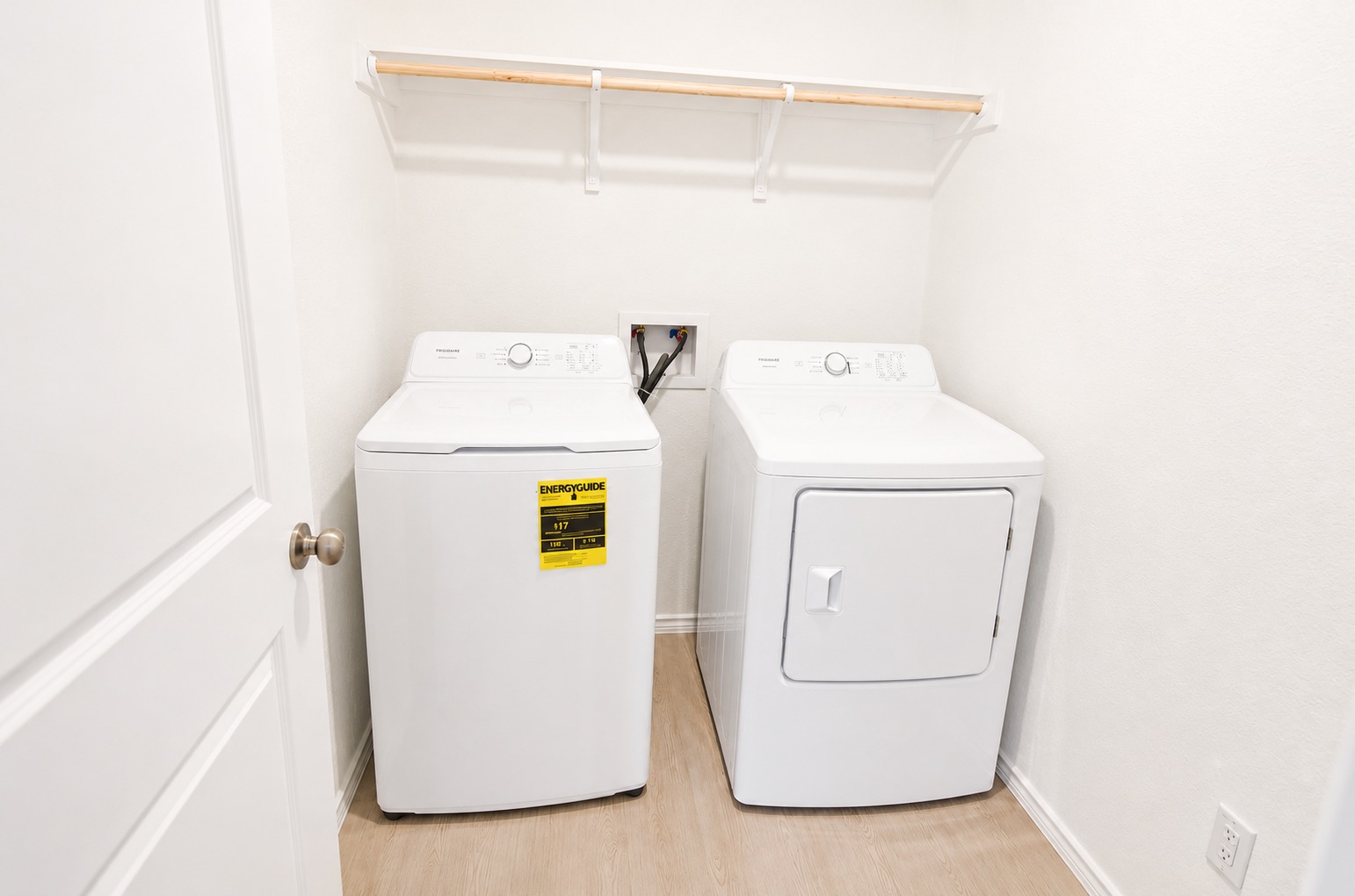 397 Keefer Kyle, TX 78640 - Photo 13 of 33 A dedicated laundry space provides practical, essential utility for daily living.