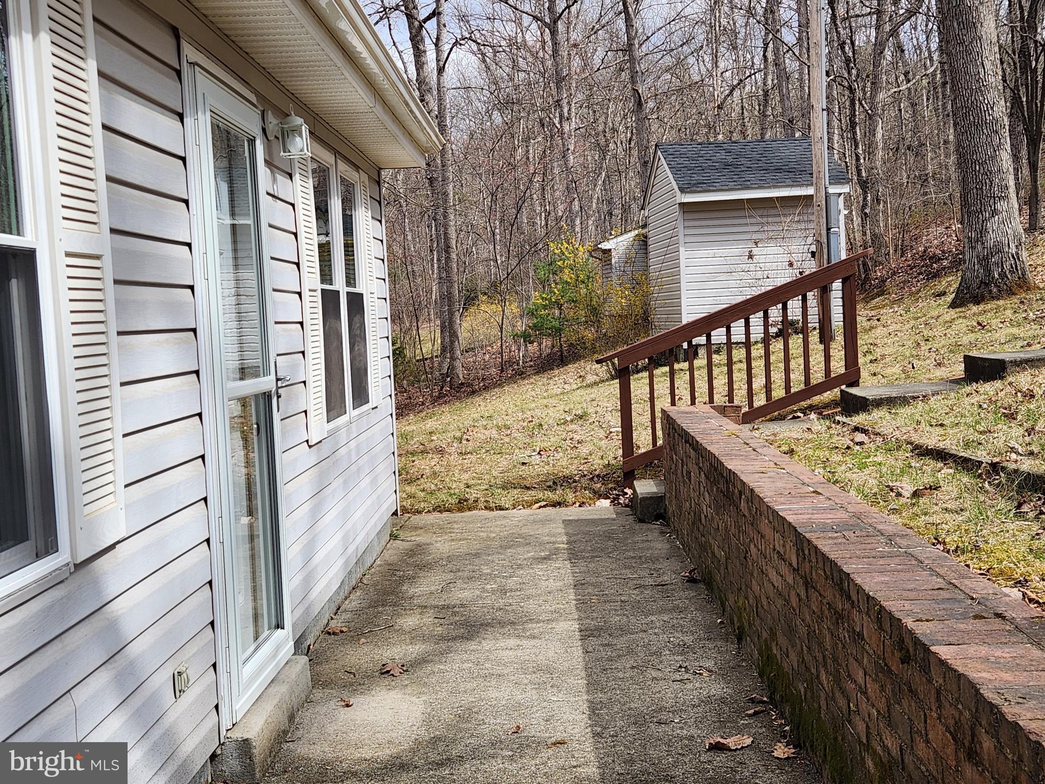 156 Dry Run Court Front Royal, VA 22630 - Photo 32 of 34 a view of a house with backyard and wooden fence