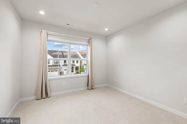 en empty room with window