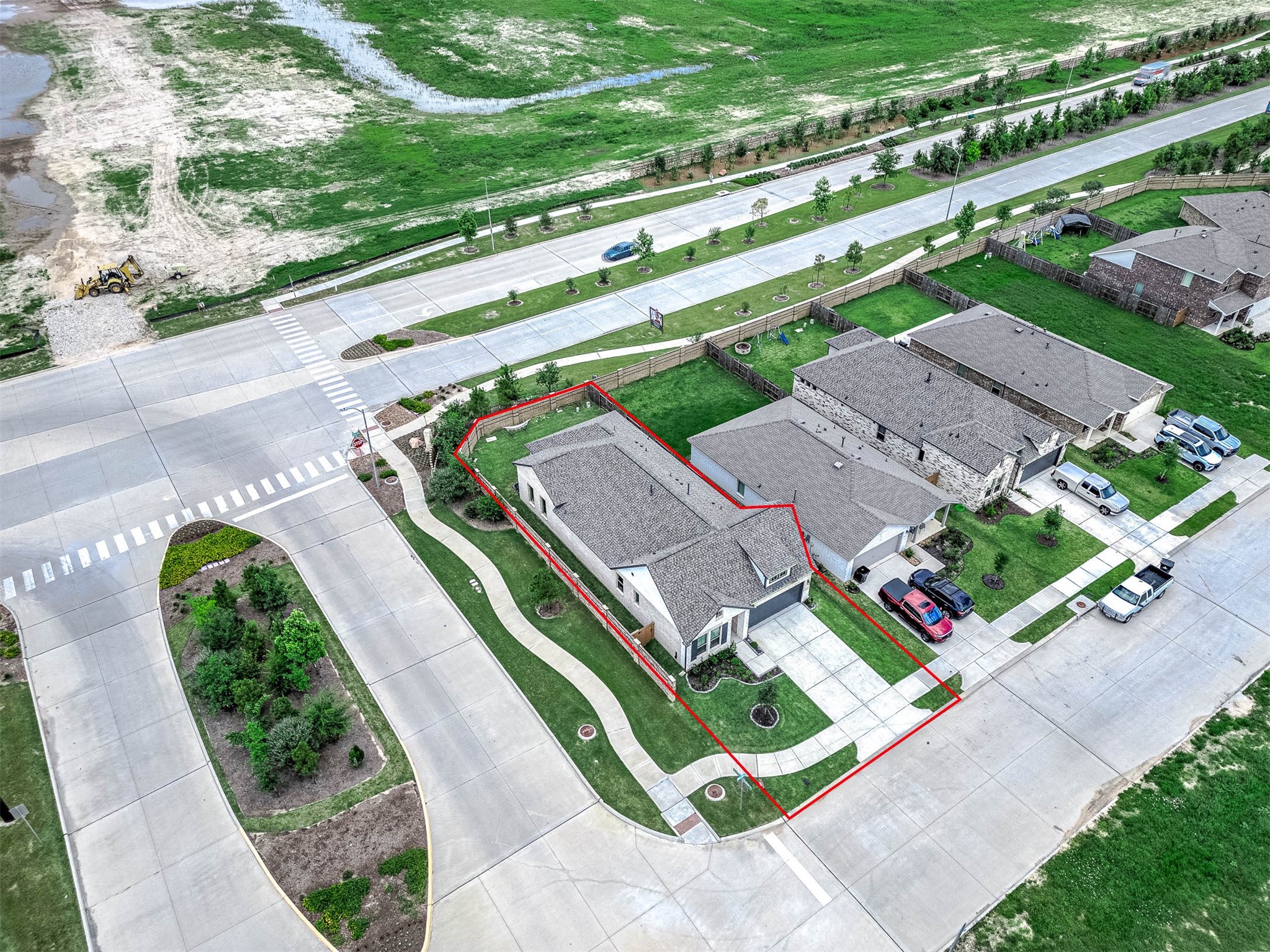 10926 Wander Way Beasley, TX 77417 - Photo 27 of 38 an aerial view of a house