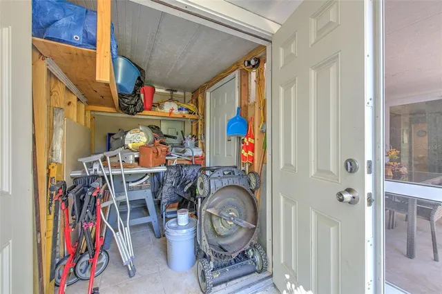 a view of entryway with furniture and toys