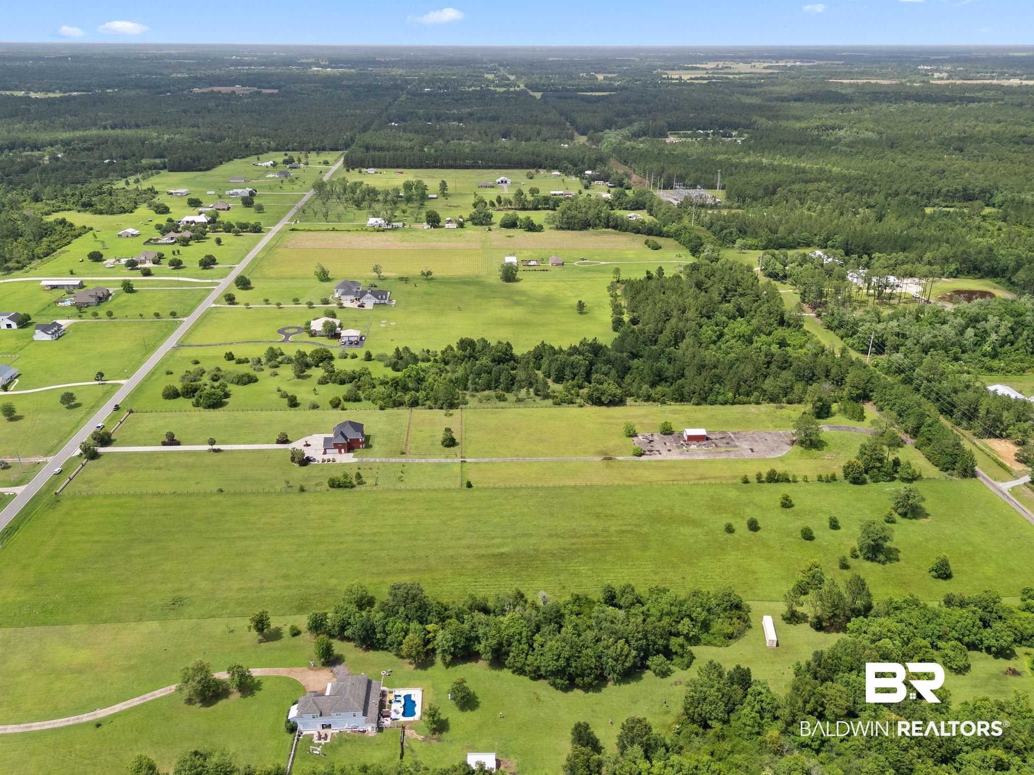 9790 Stucki Road Elberta, AL 36530 - Photo 20 of 72 Overview of rural landscape featuring a pastoral area