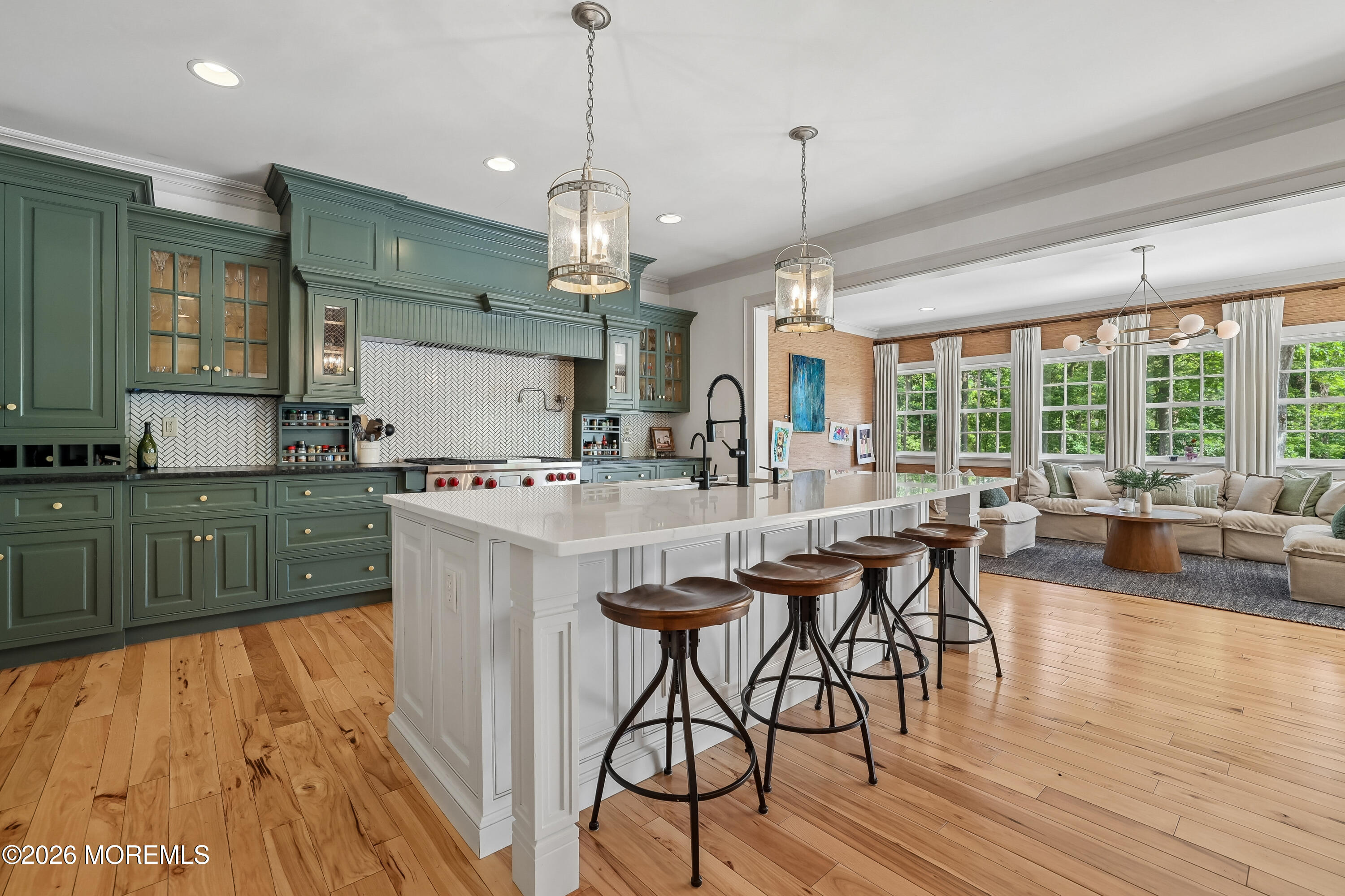 92 Tulip Lane Colts Neck, NJ 07722 - Photo 13 of 55 a view of a kitchen and dining room
