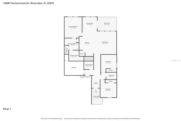 $399,000 | 12690 Tannencrest Drive, Riverview, FL 33579