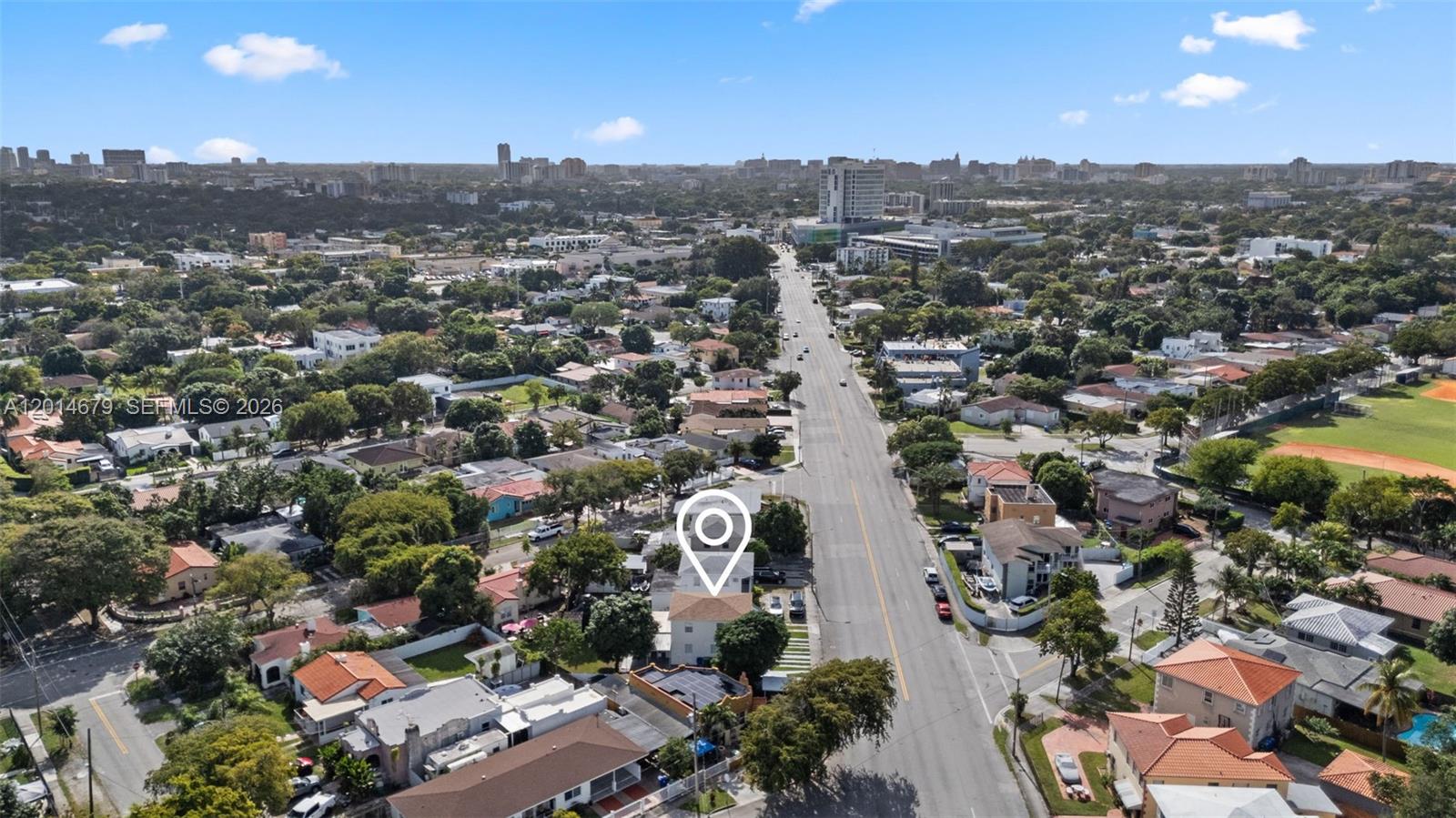 255 Beacom Boulevard, Unit DOWNSTAIRS Miami, FL 33135 - Photo 21 of 36 an aerial view of a city