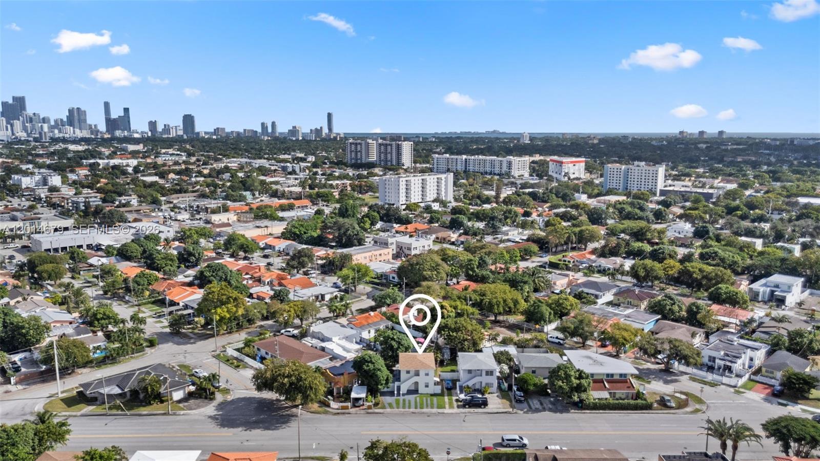 255 Beacom Boulevard, Unit DOWNSTAIRS Miami, FL 33135 - Photo 30 of 36 an aerial view of a city