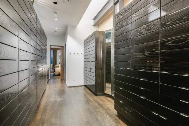 a view of storage and utility room