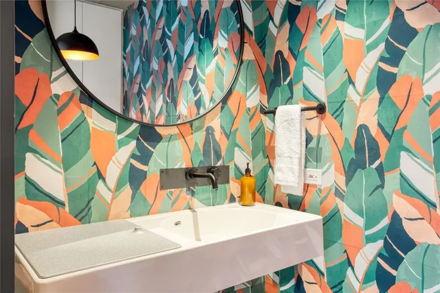 a view of a city with tall buildings