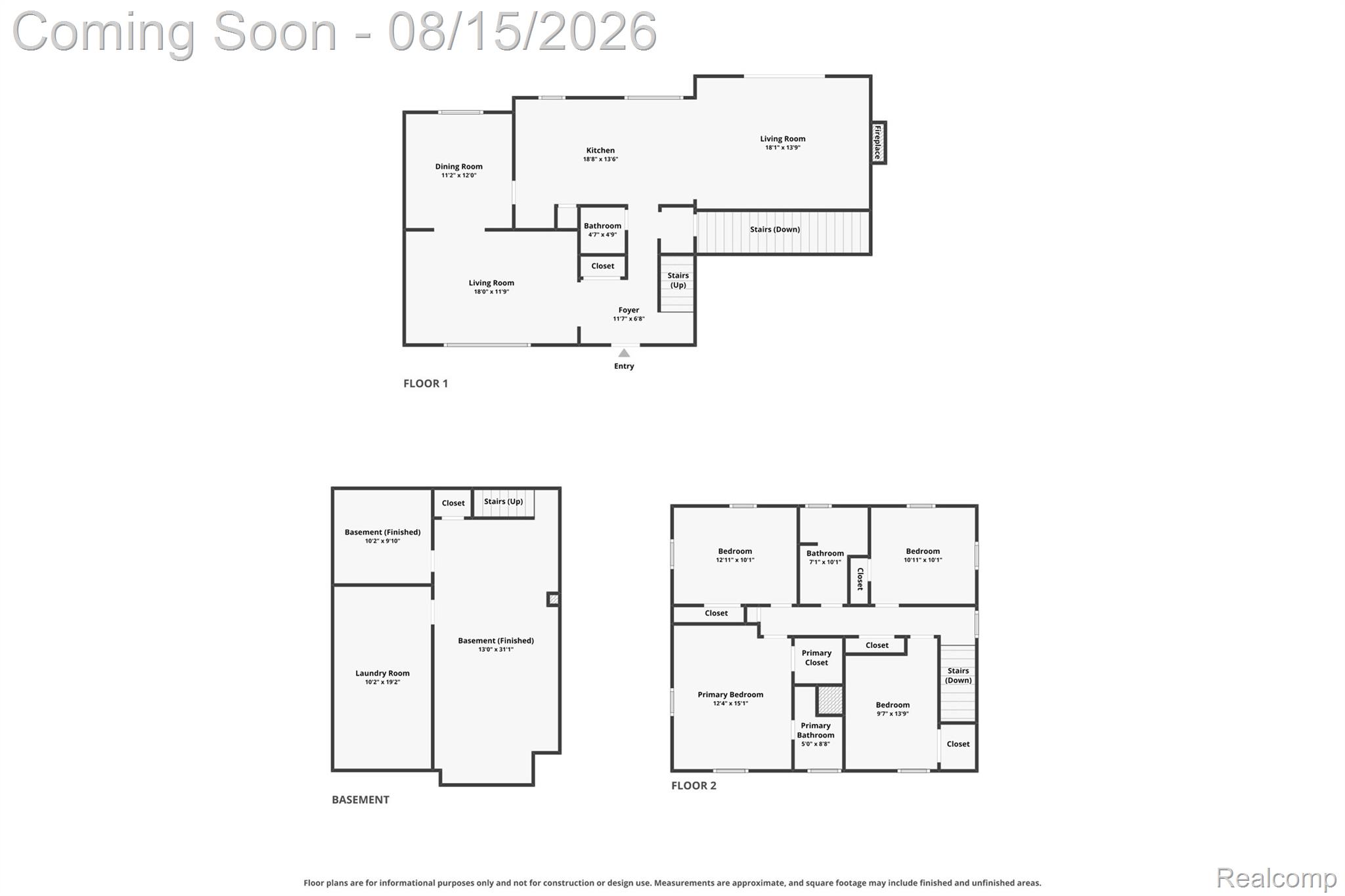 21131 Harvard Road Southfield, MI 48076 - Photo 33 of 33 Floor plan