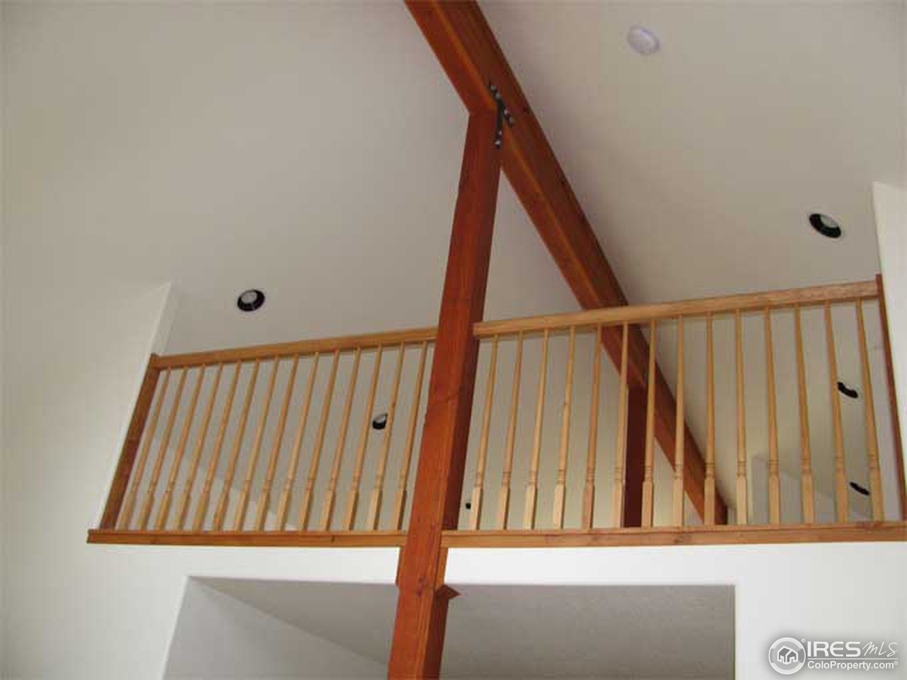 2607 Ridge Road Nederland, CO 80466 - Photo 10 of 18 a view of staircase with white walls and a window
