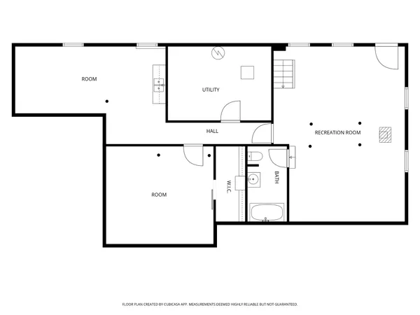 a picture of a floor plan