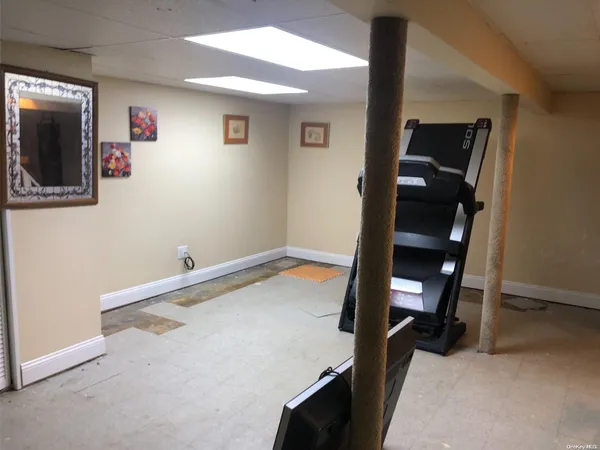 a room with storage and utility