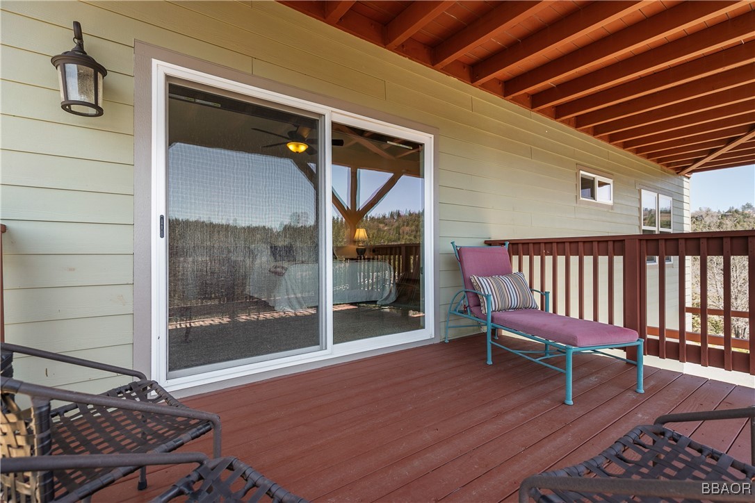 26855 Inyo Court Lake Arrowhead, CA 92352 - Photo 19 of 36 Private Deck Off Primary