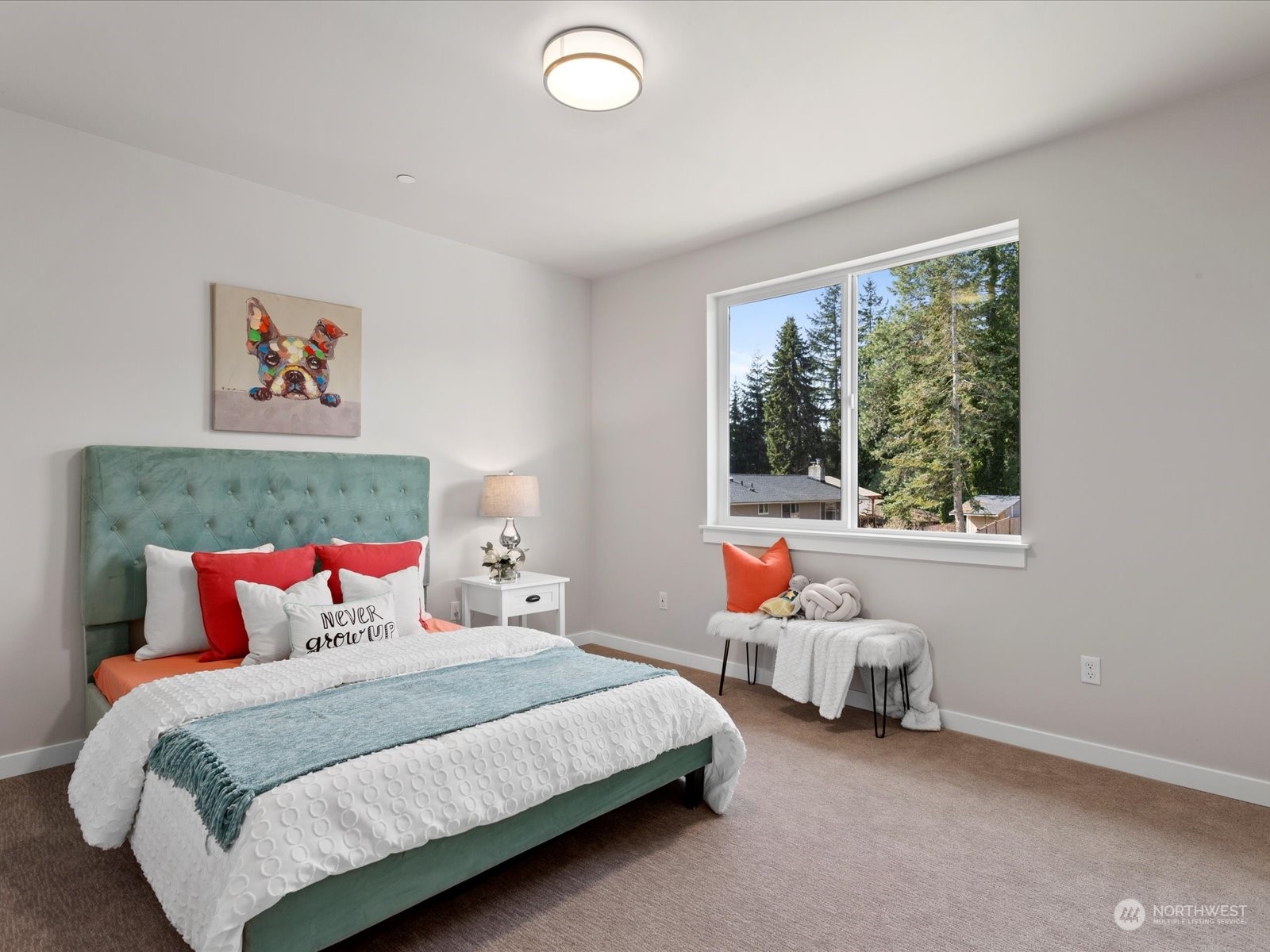 21609 1st Avenue West Bothell, WA 98021 - Photo 34 of 40 a bedroom with bed and a window