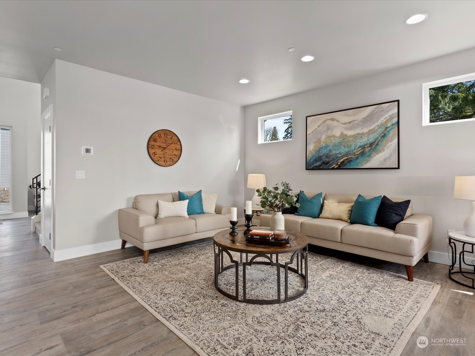 21609 1st Avenue West Bothell, WA 98021 - Photo 8 of 40 a living room with furniture and wooden floor