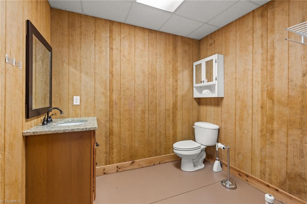 6318 Gray Farm Road High Point, NC 27263 - Photo 27 of 45 1/2 bath in Rec room. Plumbed for shower