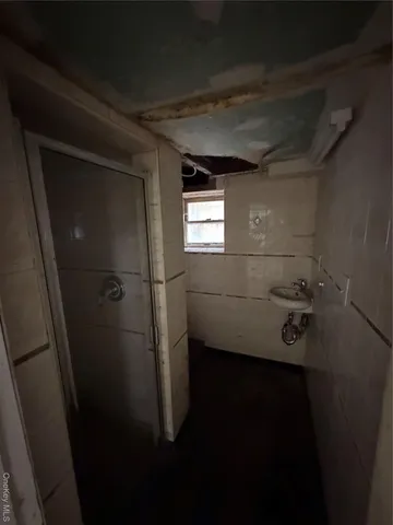 a bathroom with a sink