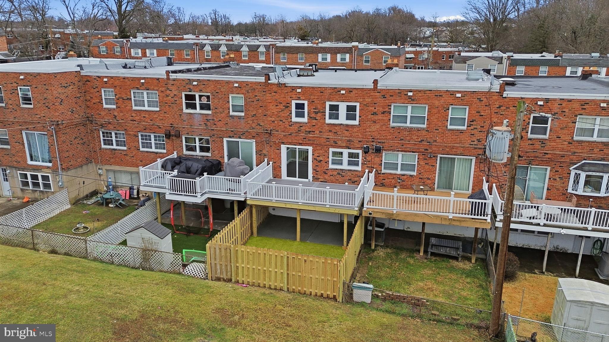 12827 Elnora Road Philadelphia, PA 19154 - Photo 35 of 36 Charming brick townhomes with spacious decks.