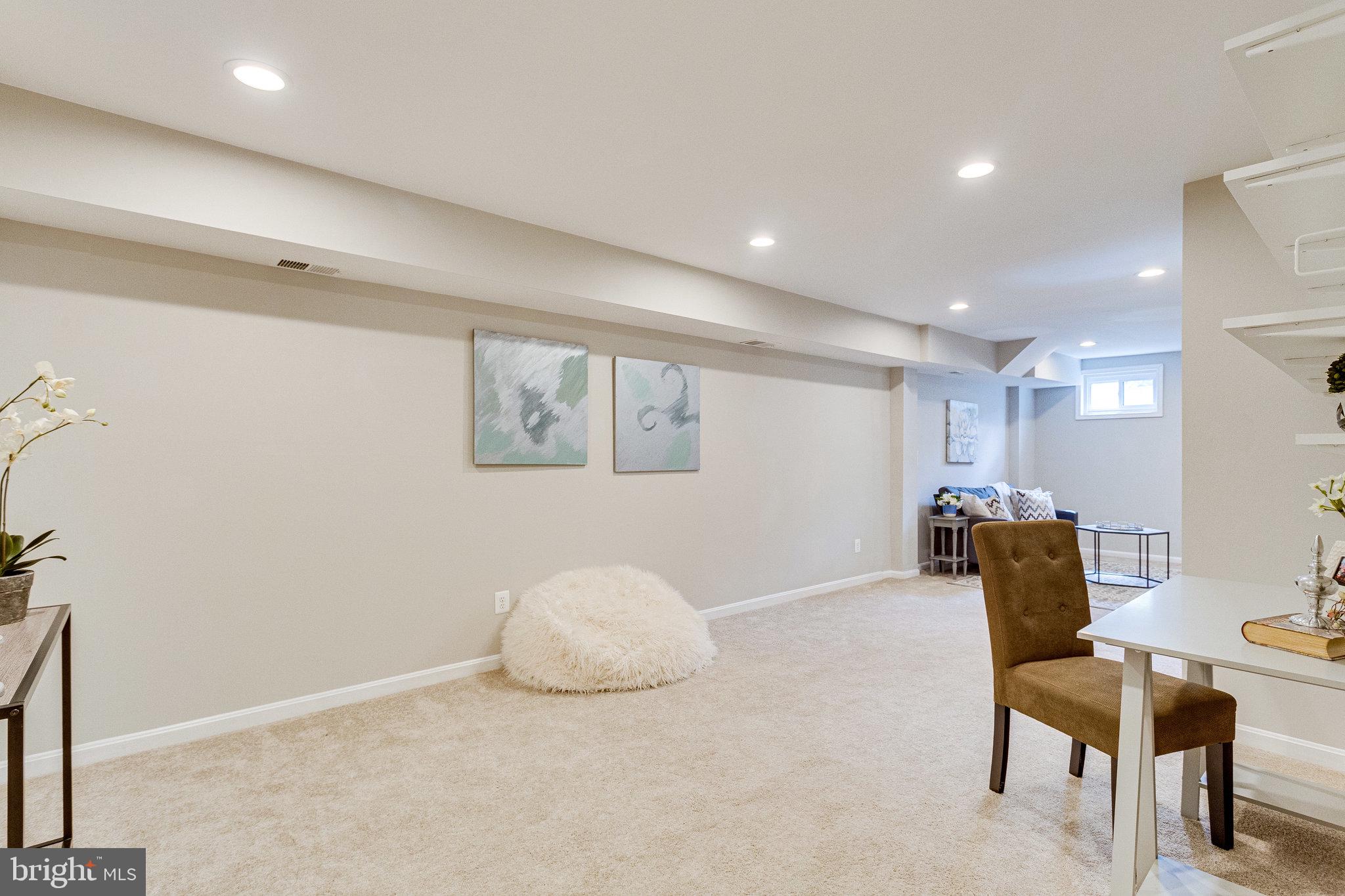 3853 9th Road South Arlington, VA 22204 - Photo 23 of 32 New recessed lighting in lower level