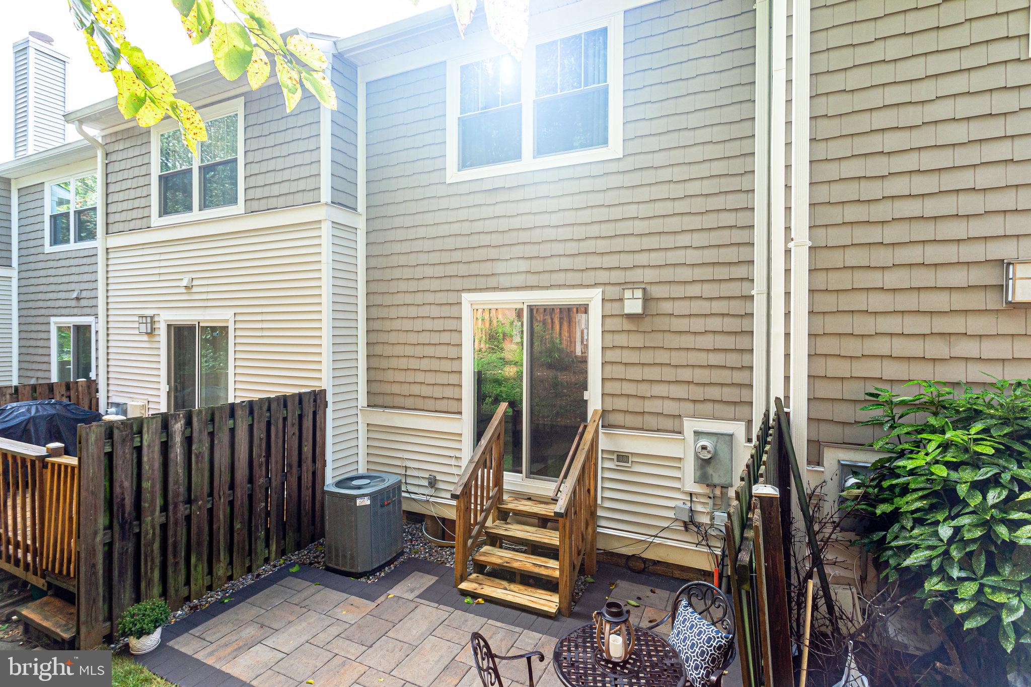3853 9th Road South Arlington, VA 22204 - Photo 28 of 32 Newly hardscaped patio