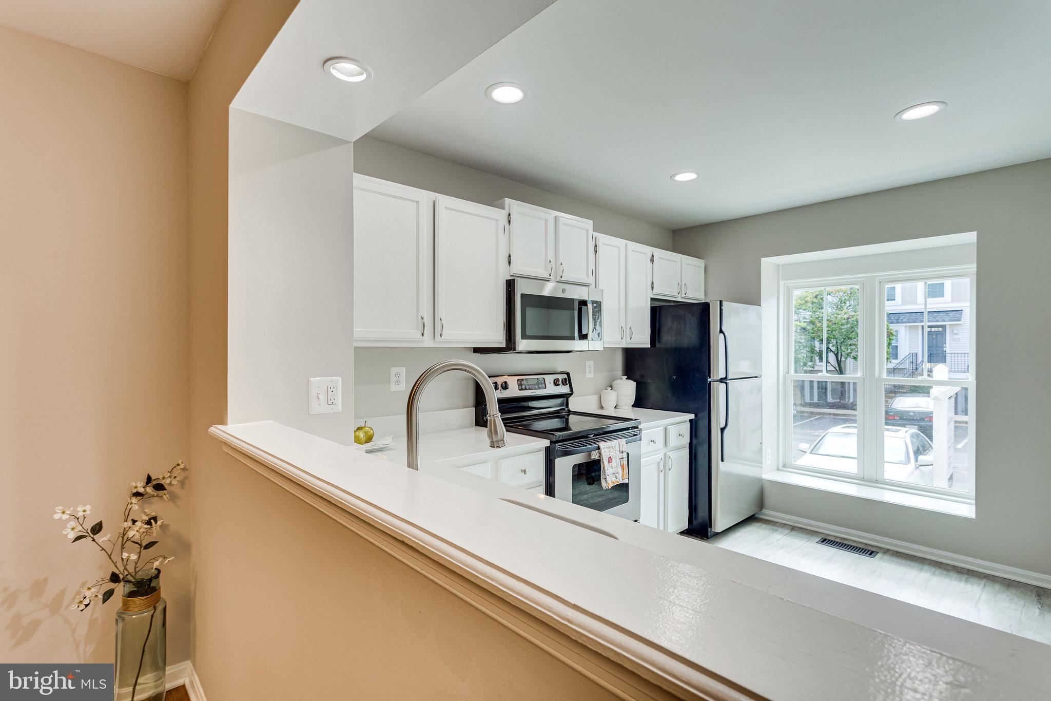 Pass-through to dining area