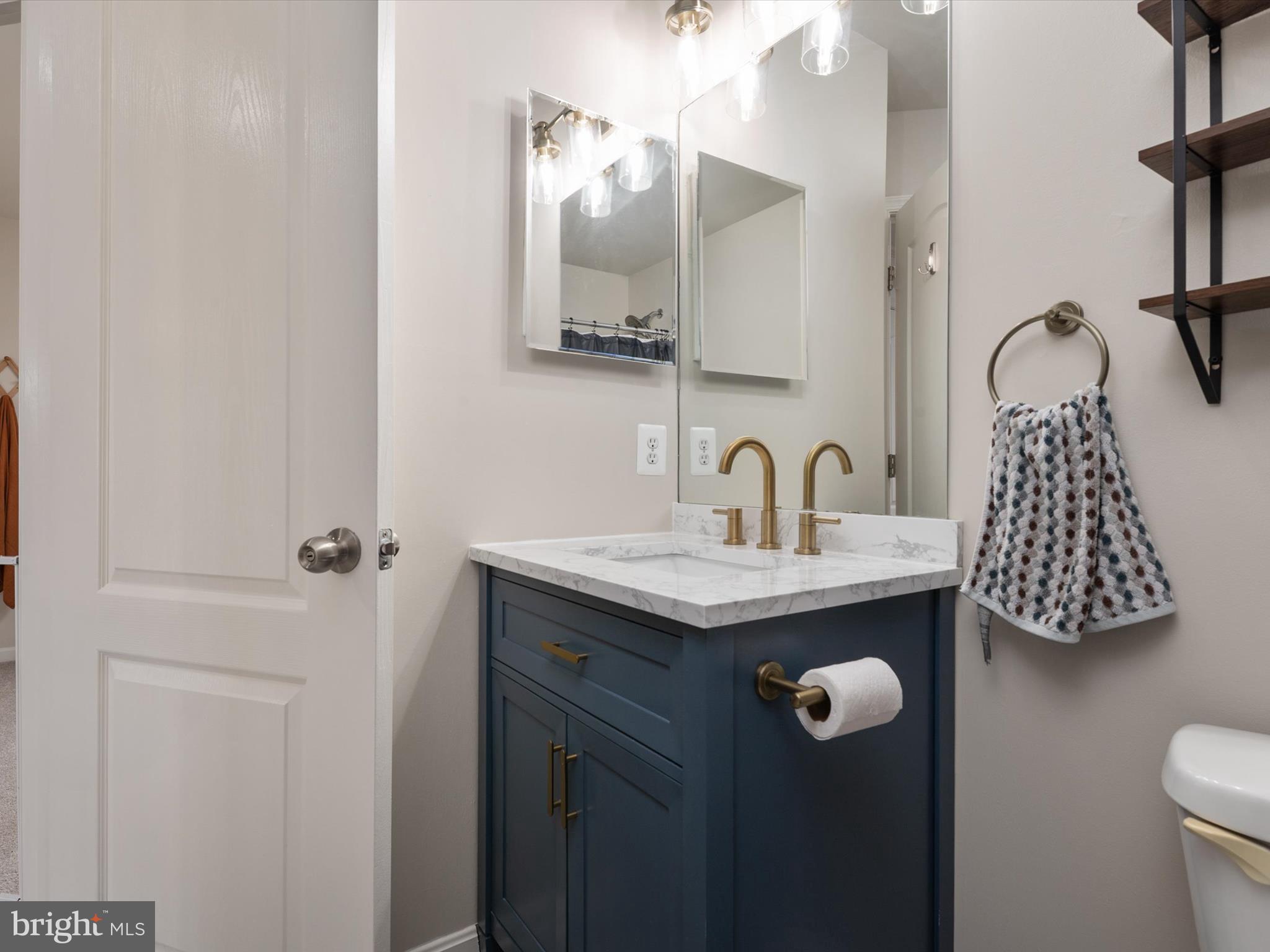 1704 Canal Clipper Court Point of Rocks, MD 21777 - Photo 23 of 75 a bathroom with a sink a toilet and mirror