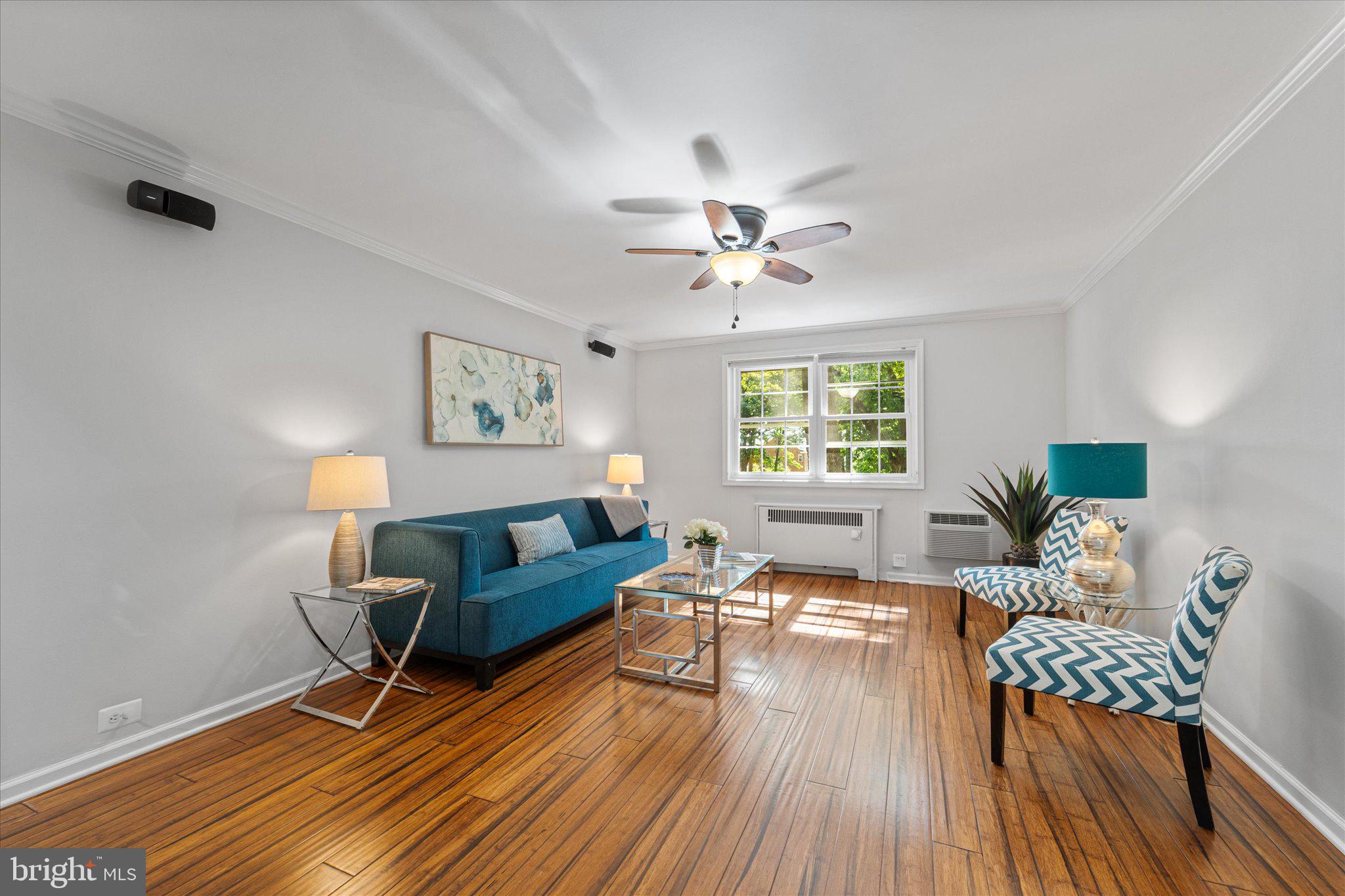 4319 2nd Road North, Unit 4 Arlington, VA 22203 - Photo 2 of 34 Bamboo flooring throughout the living/dining room