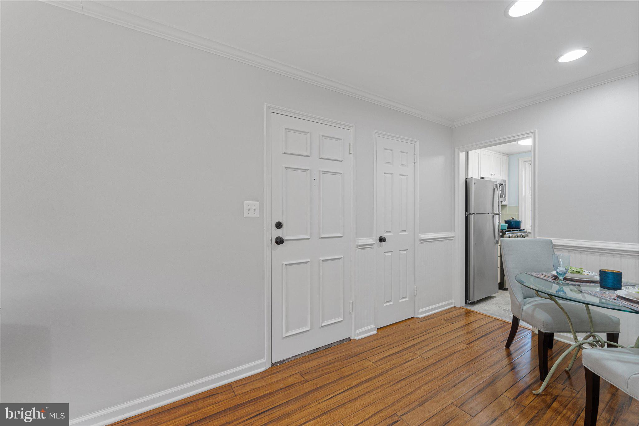 4319 2nd Road North, Unit 4 Arlington, VA 22203 - Photo 5 of 34 Front Door and Walk-In Closet Door