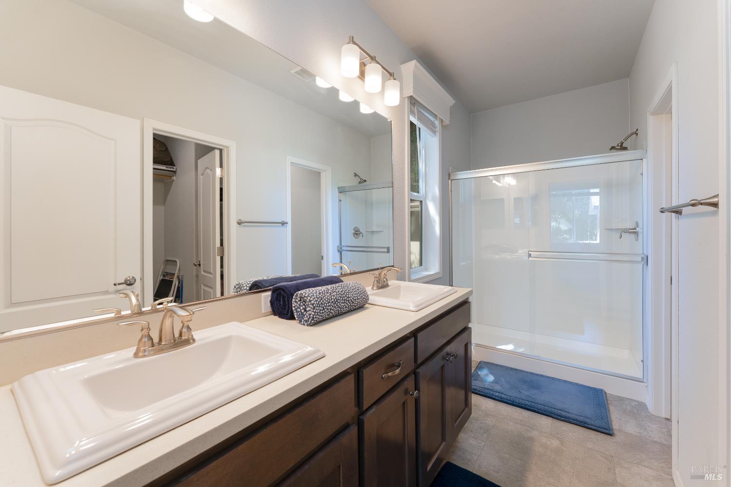 36 Blanco Place Ukiah, CA 95482 - Photo 13 of 20 a bathroom with a sink and a mirror
