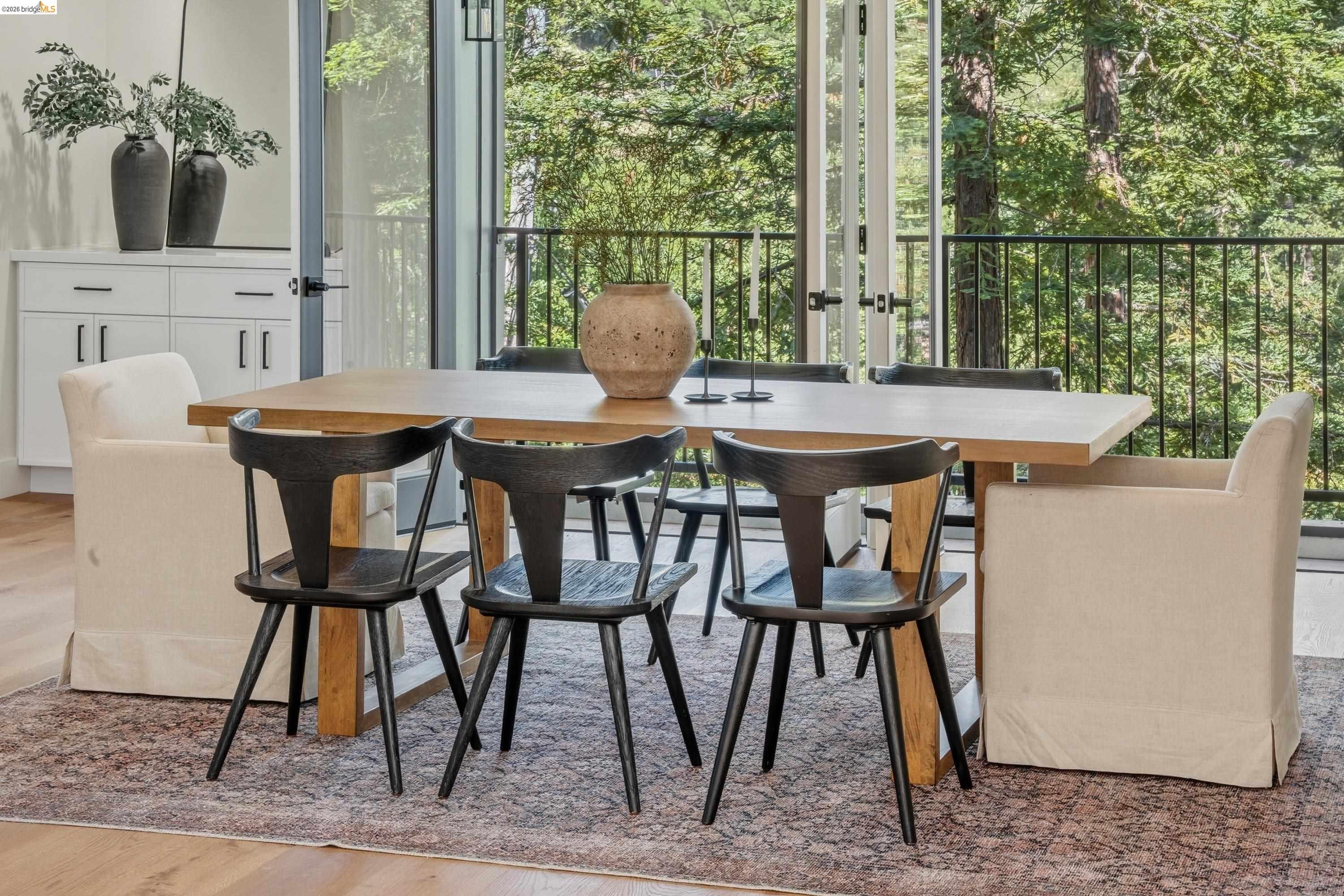 4120 Happy Valley Road Lafayette, CA 94549 - Photo 11 of 33 Dining area featuring a light wood-finish dining table and light wood-finish flooring