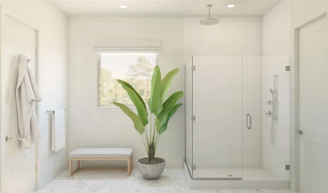 a view of entryway with a potted plant
