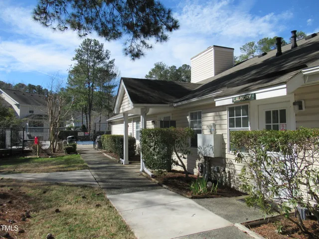 a view of a house with a patio