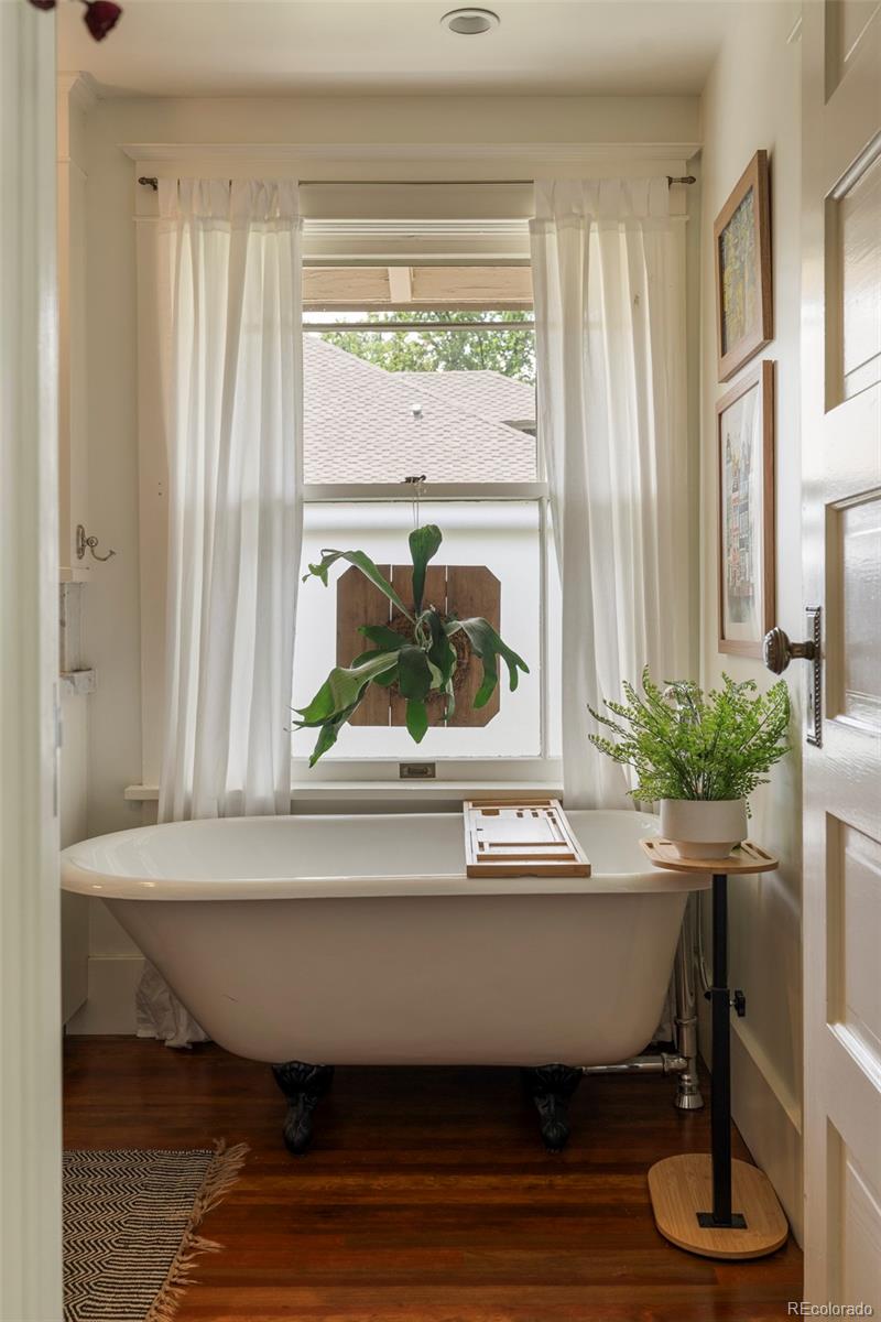 720 Franklin Street Denver, CO 80218 - Photo 19 of 39 a room with a potted plant and windows
