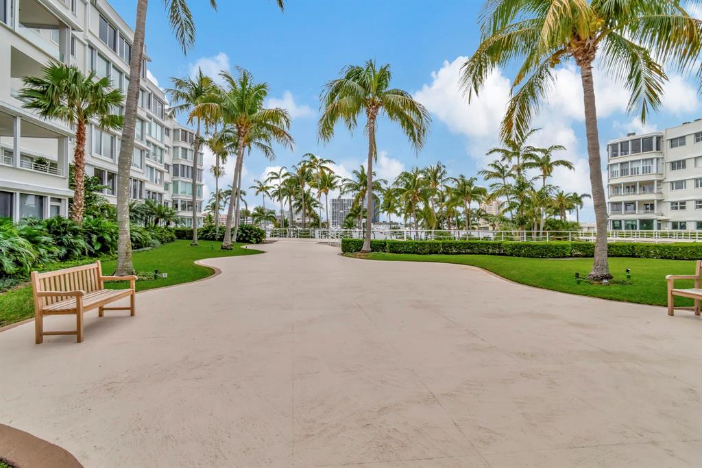 44 Cocoanut Row, Unit 507A Palm Beach, FL 33480 - Photo 52 of 60 a view of a park with a palm trees
