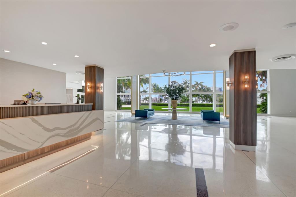 44 Cocoanut Row, Unit 507A Palm Beach, FL 33480 - Photo 60 of 60 a view of a living room and floor to ceiling window or kitchen