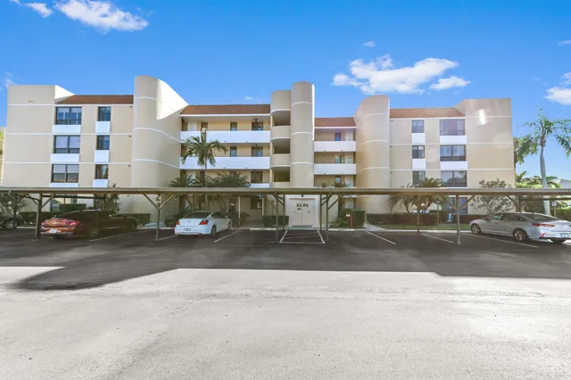 a city view with tall buildings