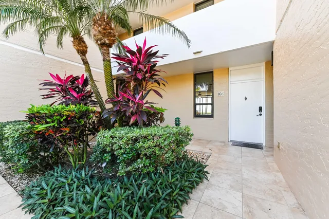 a front view of a house with entryway