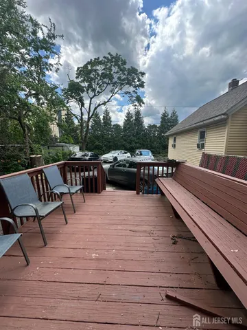 a terrace view with sitting space