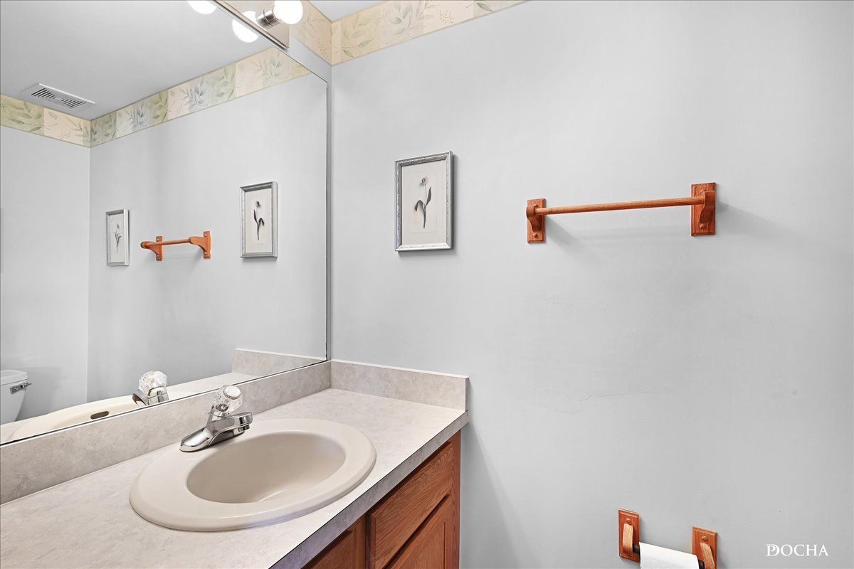 2209 Gray Hawk Drive Plainfield, IL 60586 - Photo 14 of 51 a bathroom with a sink and a mirror