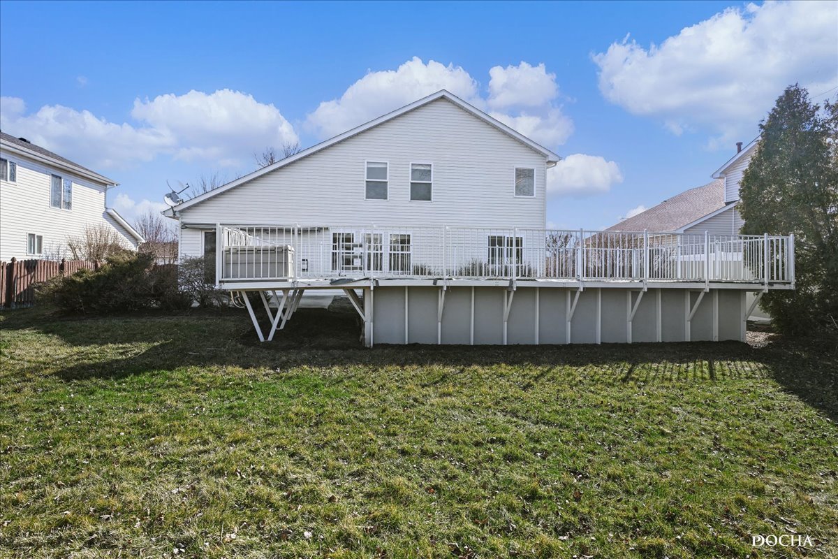 2209 Gray Hawk Drive Plainfield, IL 60586 - Photo 38 of 51 a view of a house with backyard and garden