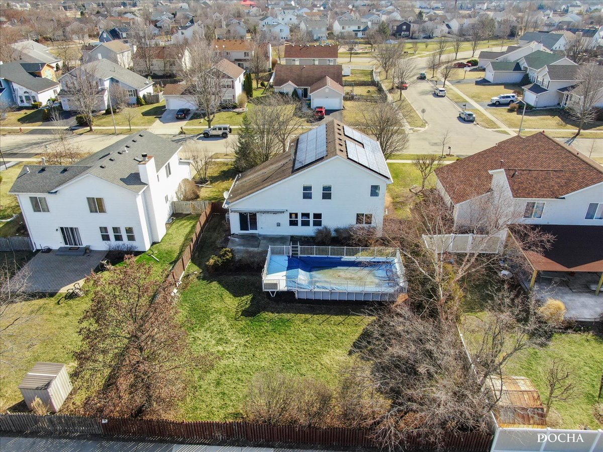 2209 Gray Hawk Drive Plainfield, IL 60586 - Photo 46 of 51 an aerial view of residential houses with outdoor space