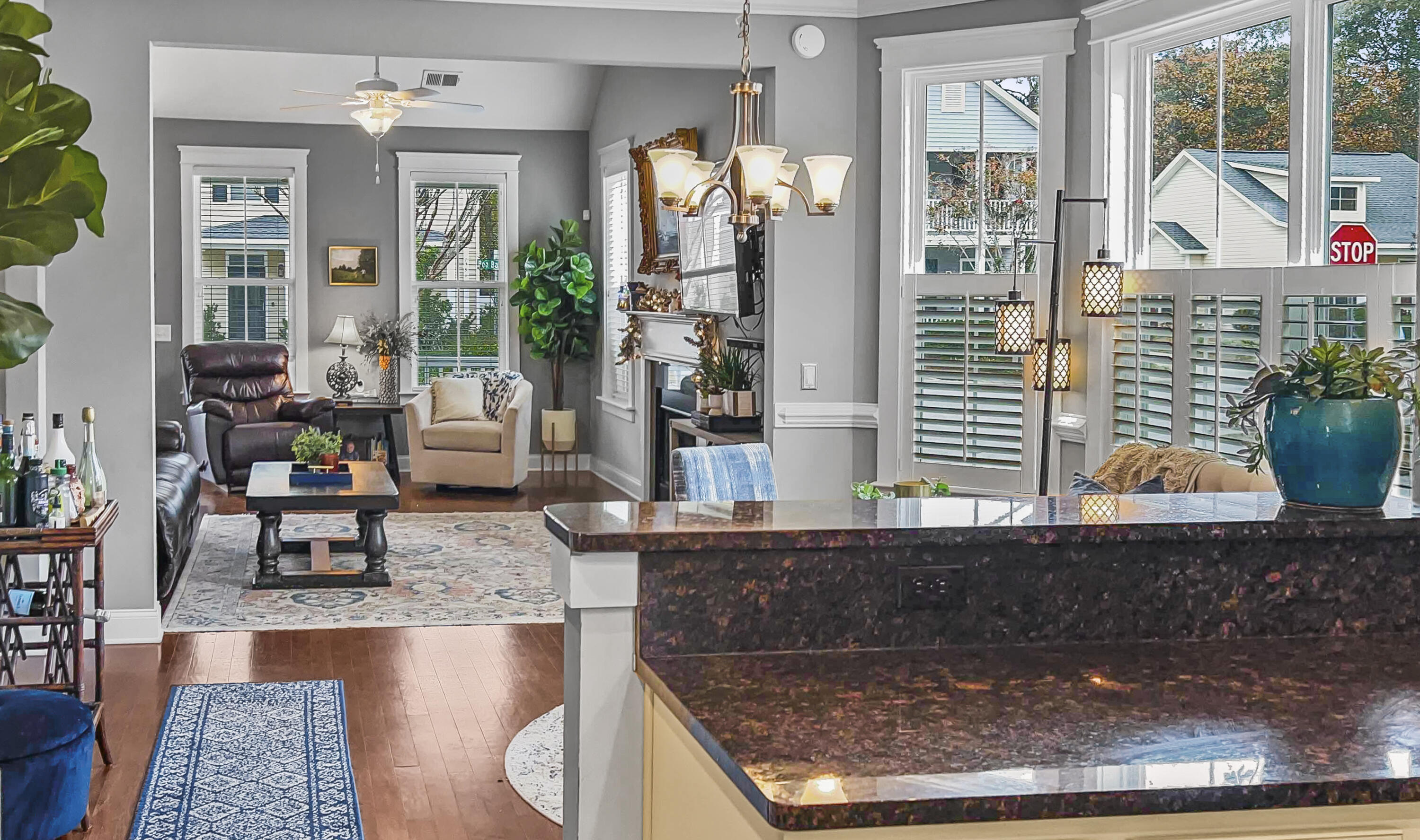 1752 Bee Balm Road Johns Island, SC 29455 - Photo 8 of 34 View from kitchen