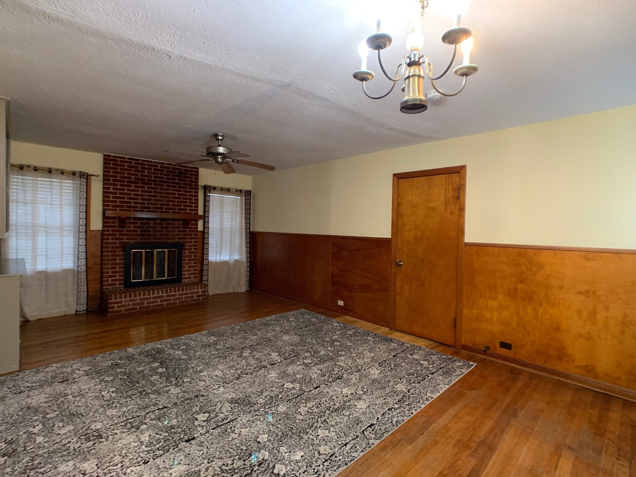 519 West Commerce Street Buffalo, TX 75831 - Photo 15 of 28 a view of an empty room with a fireplace