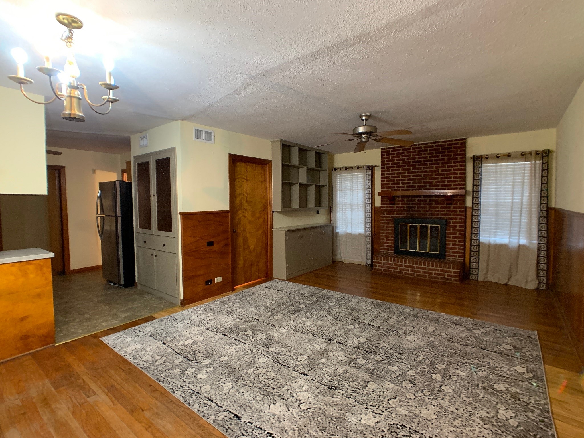 519 West Commerce Street Buffalo, TX 75831 - Photo 17 of 28 a view of a livingroom with a fireplace
