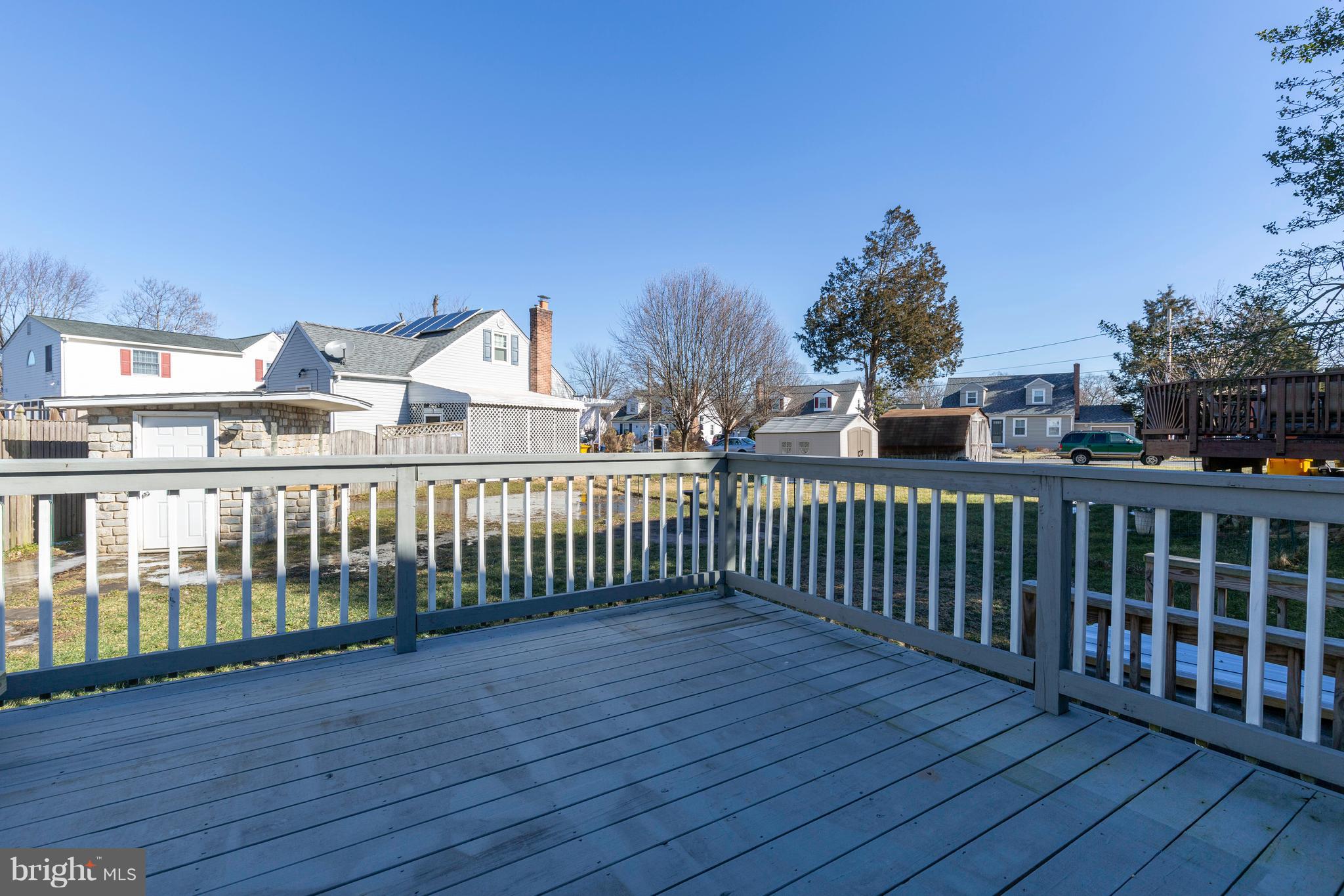 1 Twin Oaks Road Linthicum, MD 21090 - Photo 24 of 84 Lovely backyard with deck.