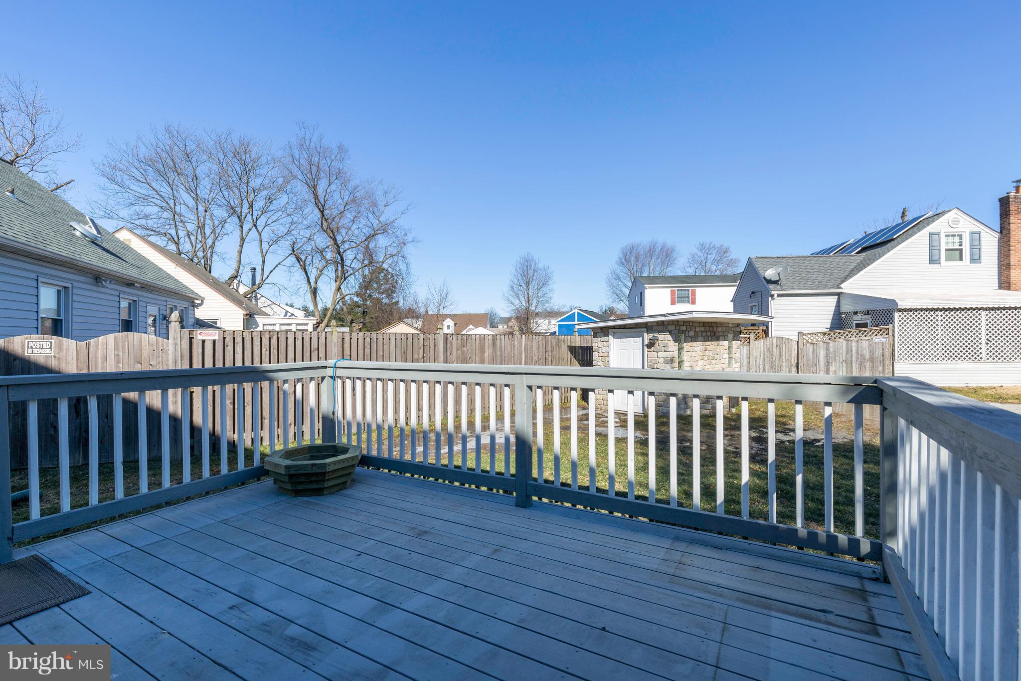 1 Twin Oaks Road Linthicum, MD 21090 - Photo 26 of 84 Semi-fenced in backyard.