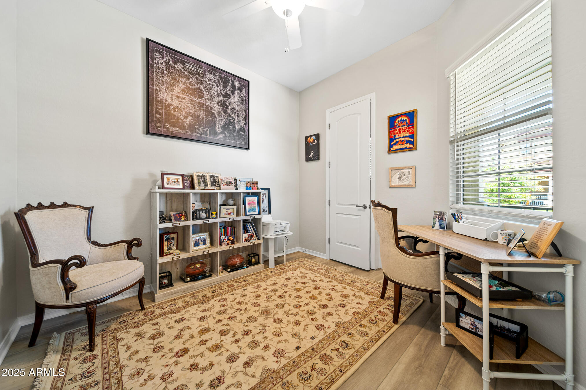 4155 East Jesse Street Gilbert, AZ 85295 - Photo 43 of 71 a view of a workspace with furniture and a window