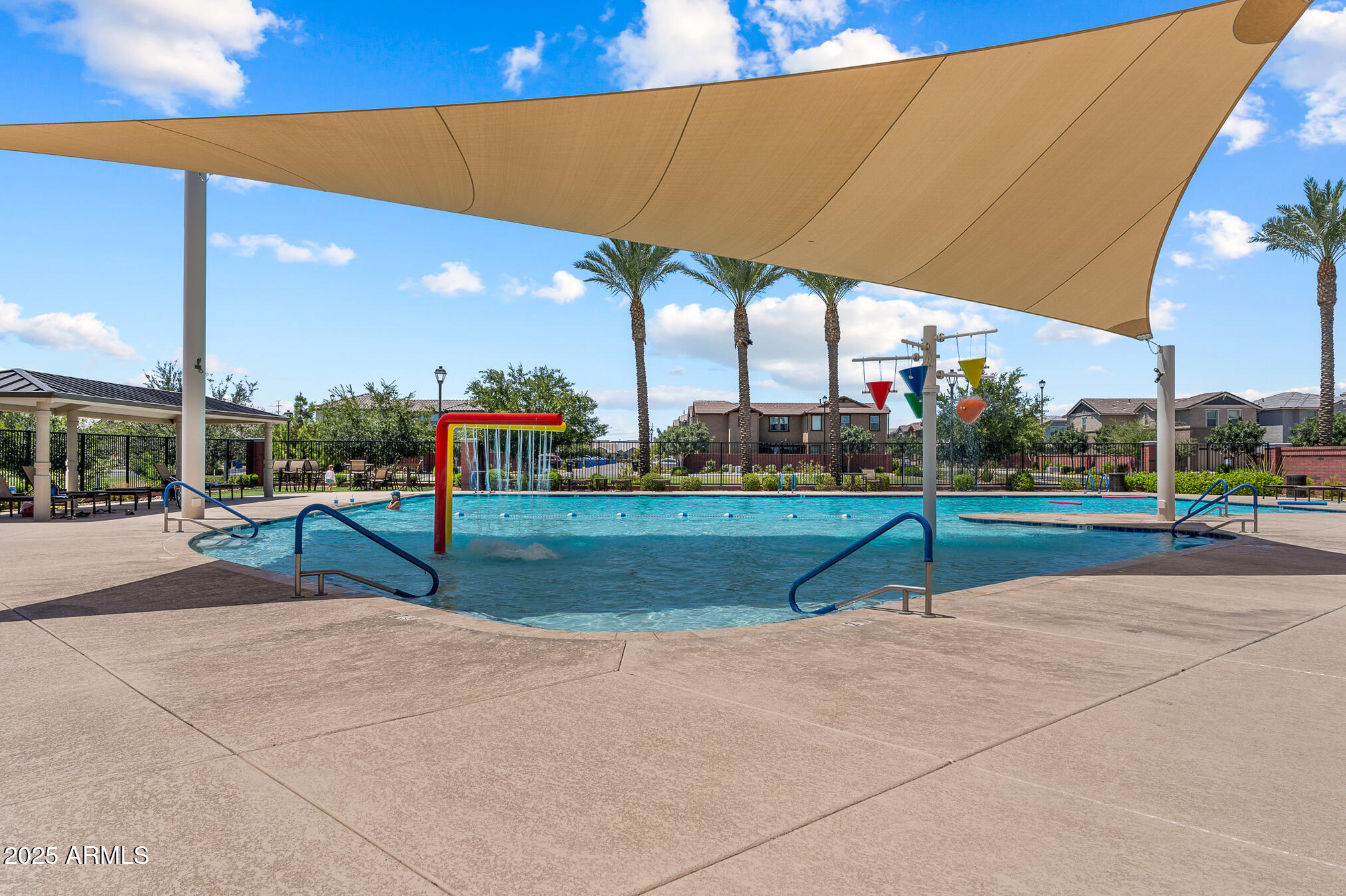 4155 East Jesse Street Gilbert, AZ 85295 - Photo 53 of 71 a view of outdoor space with trampoline